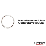 Anillo de Metal Diám. int. 4.5 cm Diám. ext. 5 cm - Imagen 2