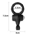 Anillo Vibrador Power Clit Negro - Imagen 5