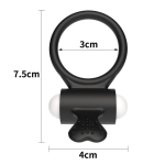 Anillo Vibrador Power Clit Negro - Imagen 6