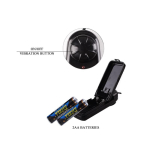 Arnés con Dildo Hueco y Vibración 15.5 x 4.2 cm Natural - Imagen 7