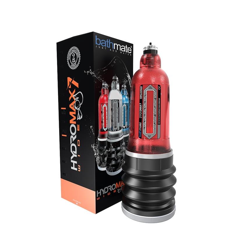 bomba-para-el-pene-hydromax7-wide-boy-rojo Bomba para el Pene Hydromax7 Wide Boy Rojo - Imagen 1