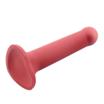 Bouncy Dildo Silicona Líquida Hiper Flexible 7 - 18 cm Talla M Burgundy - Imagen 5
