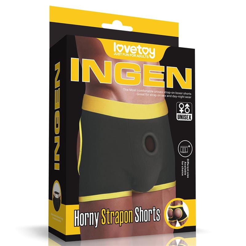 calconcilloboxer-shorts-horny-strapon-talla-ml-unisex Calconcillo/Boxer Shorts Horny Strapon Talla M/L Unisex - Imagen 1