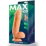 Creig Dildo Realista con Testículos 8.5 Natural - Imagen 4