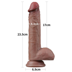 Dildo Dual Layer Silicona 9 - Imagen 15
