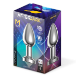 Dimpor Plug Anal Cromado con Vibración USB Magnético Talla M - Imagen 12