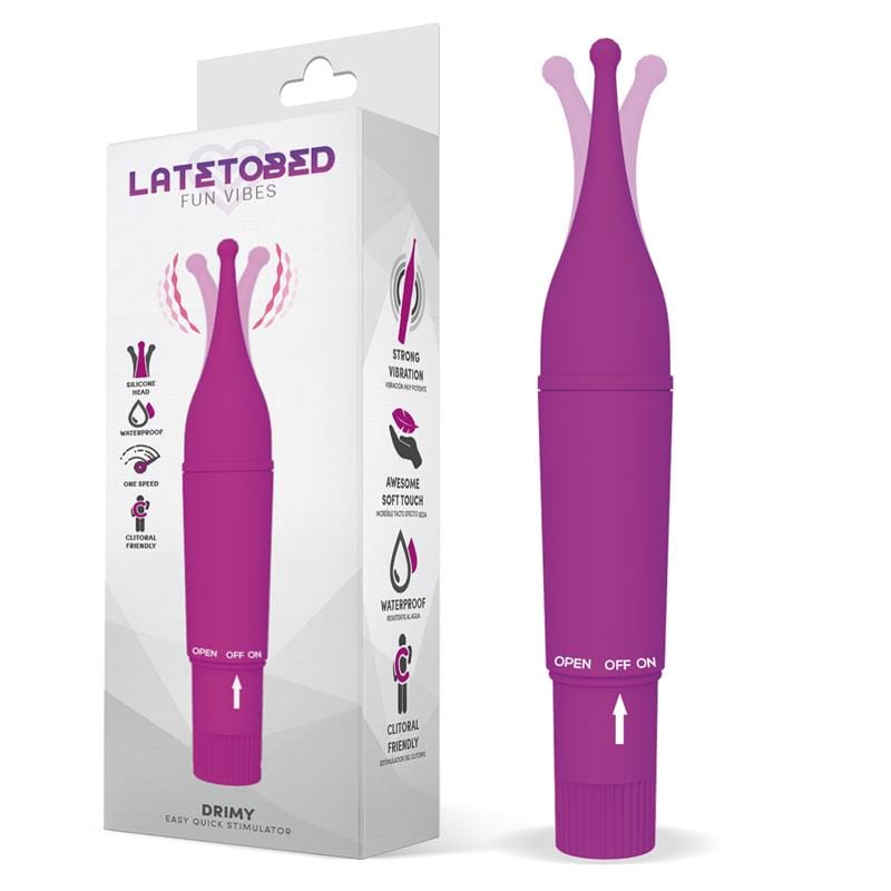drimy-estimulador-easy-quick-silicona-purpura Drimy Estimulador Easy Quick Silicona Púrpura - Imagen 1