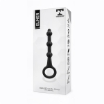 Elmer Plug Anal con Aro de Fácil Extracción Silicona Negro - Imagen 2