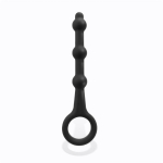 Elmer Plug Anal con Aro de Fácil Extracción Silicona Negro - Imagen 4