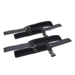 Esposas de Neopreno con Velcro Negro - Imagen 3