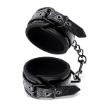 Esposas para Tobillo Ajustable Sapphire Cuero Vegano - Imagen 2