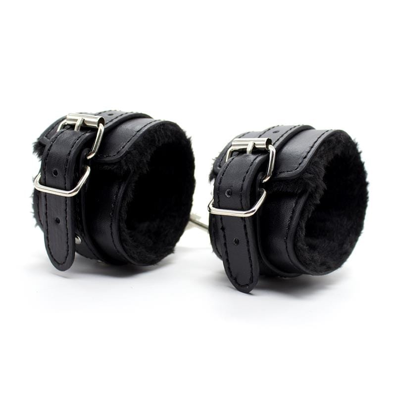 esposas-para-tobillos-con-interior-acolchado-35-cm-negro Esposas para Tobillos con Interior Acolchado 35 cm Negro - Imagen 1
