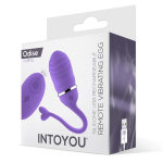 Huevo Vibrador Control Remoto Odise USB Silicona Púrpura - Imagen 2