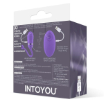 Huevo Vibrador Control Remoto Odise USB Silicona Púrpura - Imagen 3