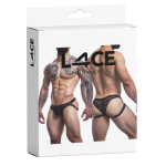 L4CE04 Slip Estilo Suspensorio con Encaje - Imagen 7