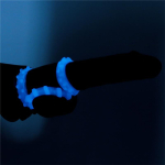 Lumino Play Set 3 Anillos para el Pene Luz Azul - Imagen 5