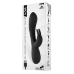 Noir Vibrador Silicona Líquida Inyectada 2 Motores USB - Imagen 5