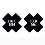 Pack Pezoneras Cruz Negro y Rosa FUCK ME - Imagen 4