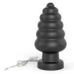 Plug Anal con Vibración King Sized 7 Negro - Imagen 2