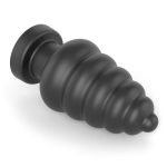 Plug Anal con Vibración King Sized 7 Negro - Imagen 3
