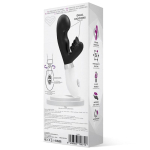 Sliper Vibrador Conejito Silicona Negro - Imagen 3