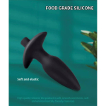 Spear Plug Anal con Vibracion USB Silicona - Imagen 10