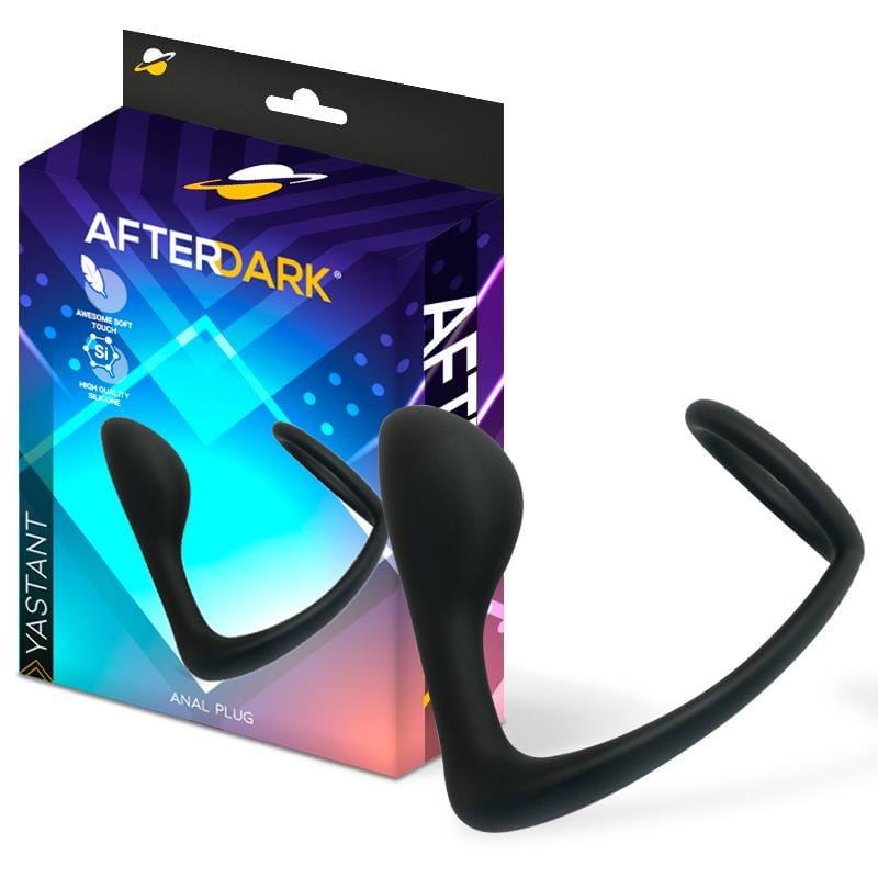 yastant-plug-anal-con-anillo-para-testiculos Yastant Plug Anal con Anillo para Testículos - Imagen 1