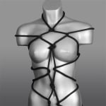 Cuerda Bondage 10 m Negro - Imagen 2