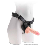 3D Dildo Triple Densidad con Testículos Plus 7.5 Natural - Imagen 6