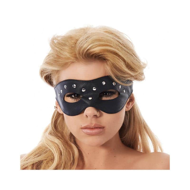 antifaz-cuero-abertura-en-los-ojos-con-tachuelas Antifaz Cuero Abertura en los Ojos con Tachuelas - Imagen 1