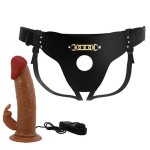 Arnés con Dildo Hueco y Vibración 7.4 Mavion - Imagen 2