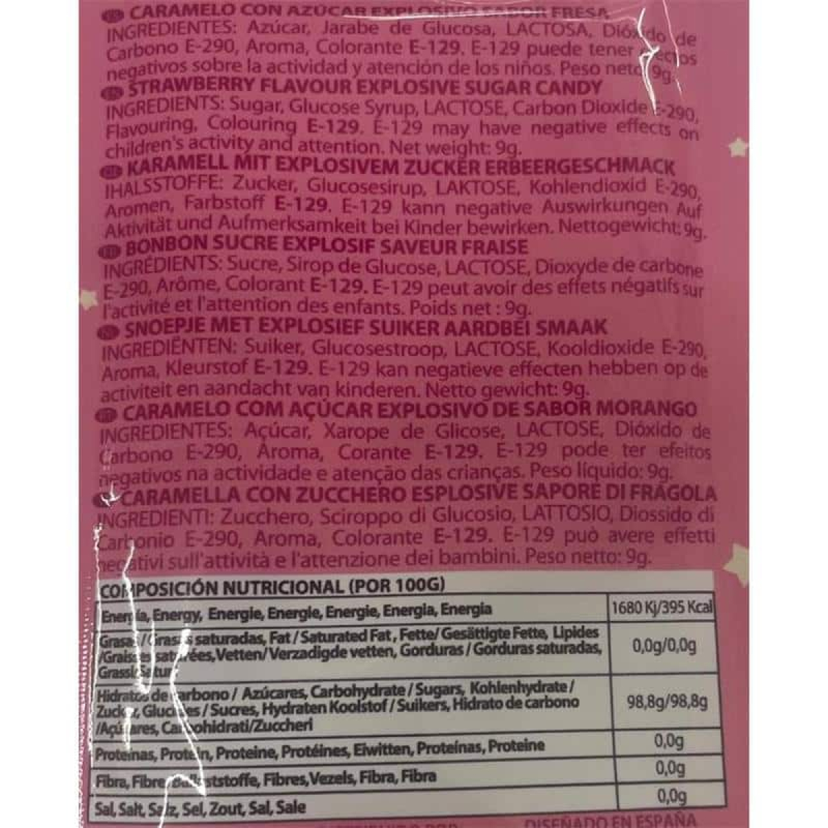 Caramelos Explosivos Sexo Oral Popping Candies Unidad Sabor Fresa - Imagen 8