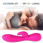 Conejito Vibrador Magic Stick con Pulsación Fucsia - Imagen 9