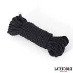 Cuerda de Bondage 10m Negro