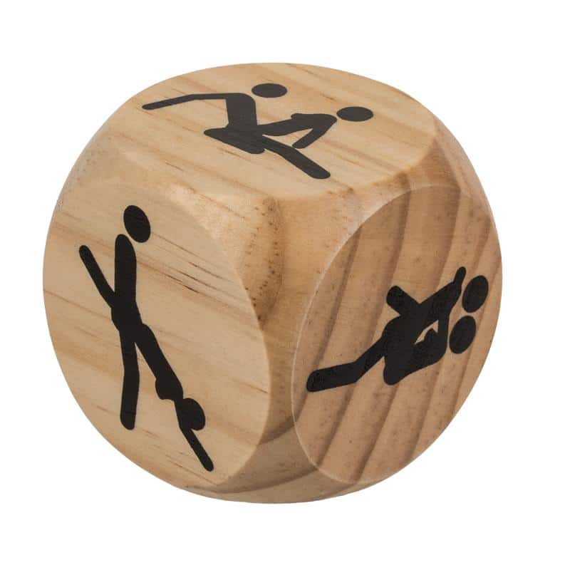 dado-madera-kamasutra-6x6-cm Dado Madera Kamasutra 6x6 cm - Imagen 1