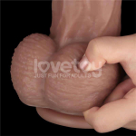 Dildo Dual Layer Articulable XXL 14,5 - Imagen 11