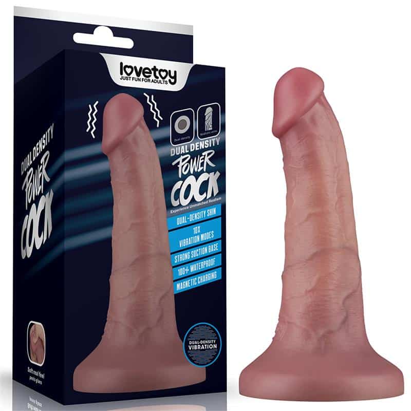 dildo-dual-layer-con-vibracion-6 Dildo Dual Layer con Vibración 6 - Imagen 1