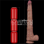 Dildo Dual Layered Articulable XXL 16 - Imagen 12