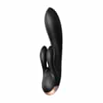 Double Flex Vibrador Punto G 3 Motores Satisfyer APP Connect Negro - Imagen 2