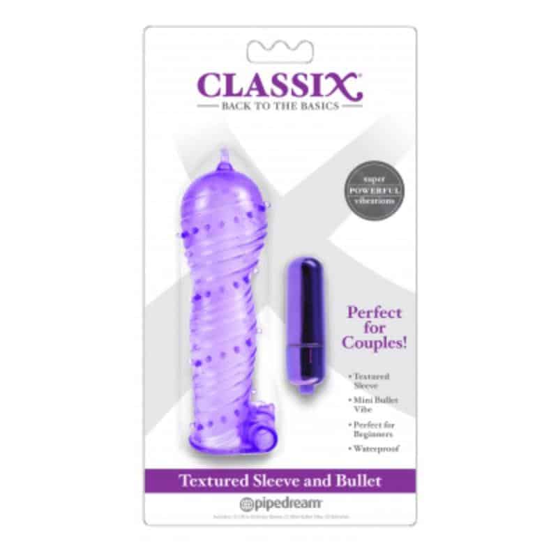 duo-funda-texturizada-y-mini-bala-purpura Duo Funda Texturizada y Mini Bala Purpura - Imagen 1