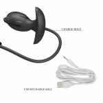 Hanson Plug Anal Inflable con Vibración - Imagen 9