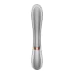 Hot Lover Vibrador Efecto Calor con APP Plata y Champagne - Imagen 4