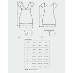 Imperia Chemise y Tanga Color Negro - Imagen 2