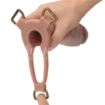 Ingen Arnés Ajustabe con Dildo Hueco 9 Enhanced Set XS/S/M - Imagen 11