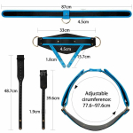 Ingen Arnés Ajustabe con Dildo Hueco 9 Enhanced Set XS/S/M - Imagen 25