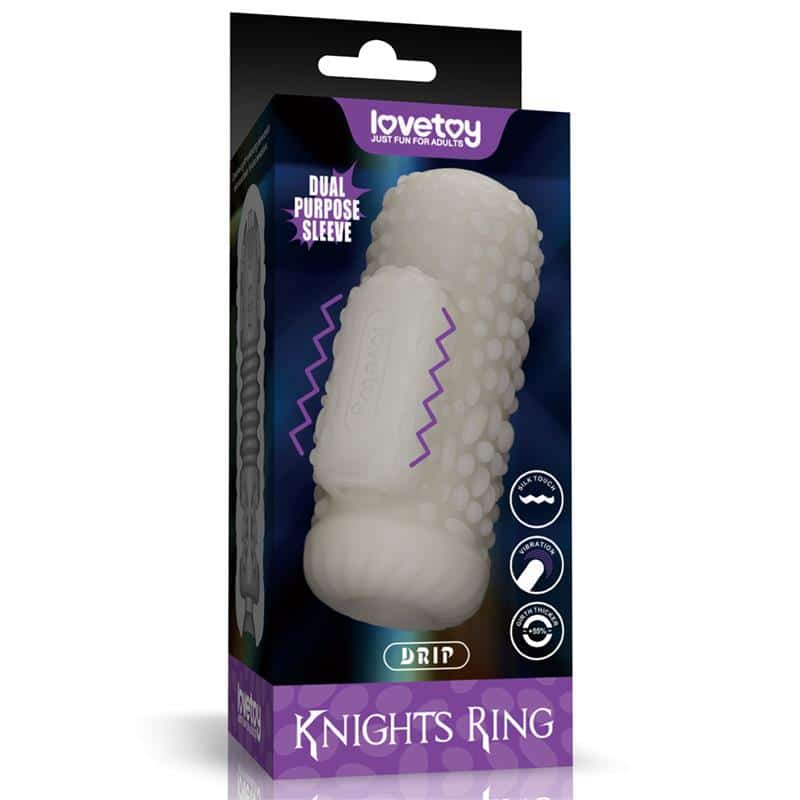 knights-ring-funda-para-el-pene-y-estimulador-drip Knights Ring Funda para el Pene y Estimulador Drip - Imagen 1