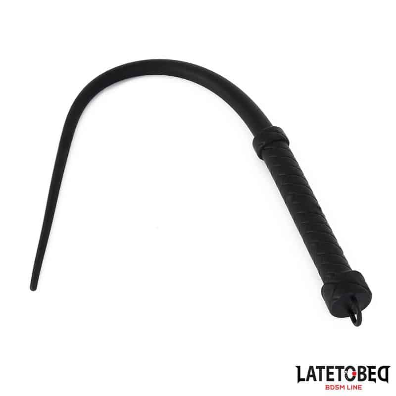 latigo-de-silicona-negro Látigo de Silicona Negro 63.5cm - Imagen 1
