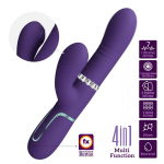 Mariana Vibrador 4 en 1 Silicona Morado - Imagen 8