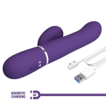 Mariana Vibrador 4 en 1 Silicona Morado - Imagen 10