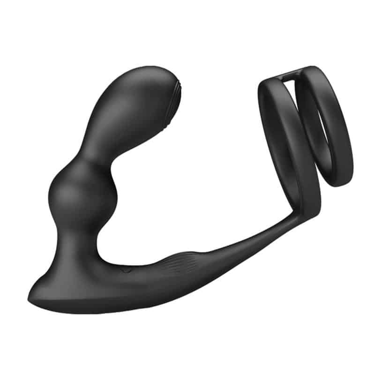 Marshall Plug Anal con Vibración y Anillo para el Pene y Testículos - Imagen 4